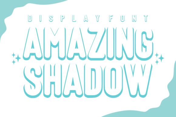Amazing Shadow: A Retro Display Font That Strengthens Your Brand
