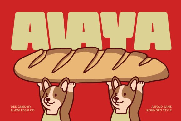 Avaya: A Display Font That Makes Your Headlines Instantly Recognizable