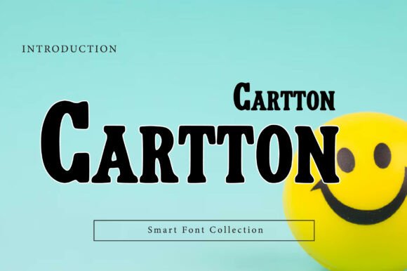 Cartton: A Playful Display Font for Editorial Personality