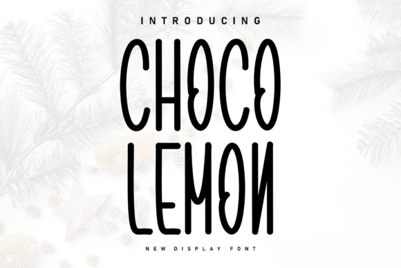 Choco Lemon: A Sweet, Handwritten Display Font for Small Business Branding