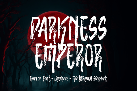 Darkness Emperor: A Display Font That Adds Instant Atmosphere
