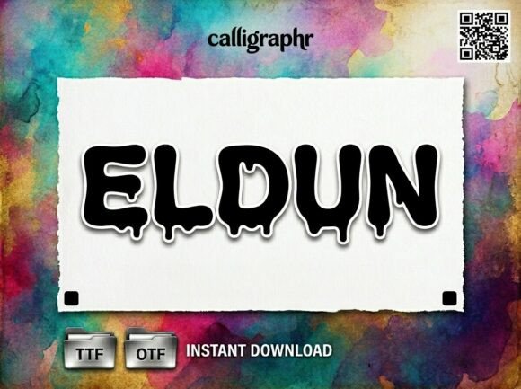 Eldun: A Bold Display Font for Editorial Impact