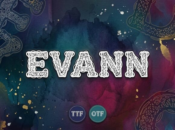Evann: A Distinctive Display Font for Editorial Impact