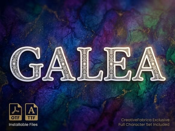 Galea: A Display Font That Makes Your Brand Instantly Memorable