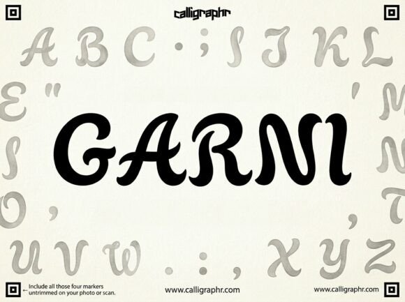 Garni: A Standout Display Font for Small Business Branding