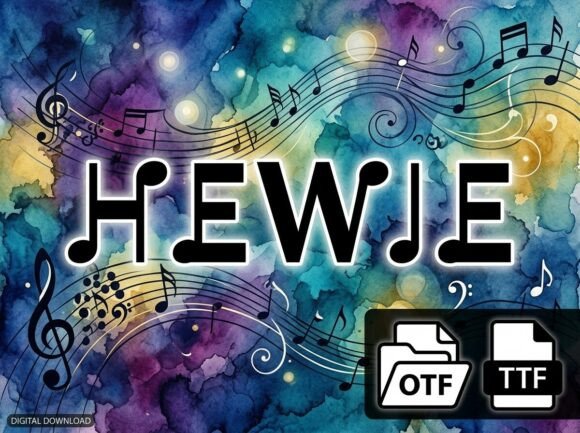 Hewie: A Display Typeface That Sings With Editorial Intention