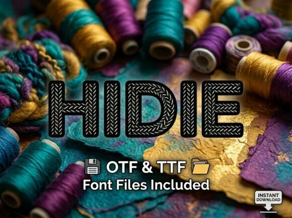 Hidie: A Display Font That Anchors Your Editorial Voice