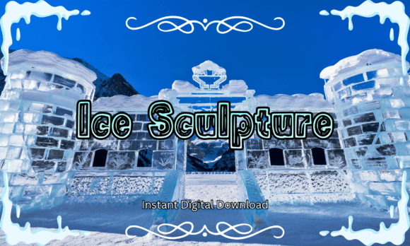Ice Sculpture Font: A Frosty Display Typeface for Memorable Branding
