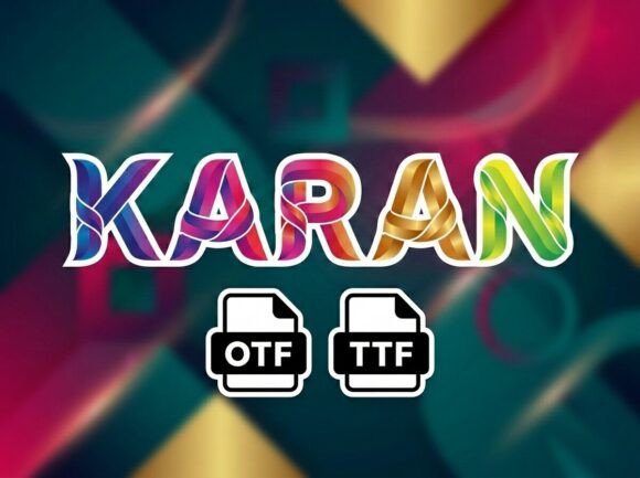 Karan: A Distinctive Display Typeface for Editorial Impact