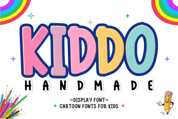 Kiddo Handmade: A Playful Display Font That Actually Works
