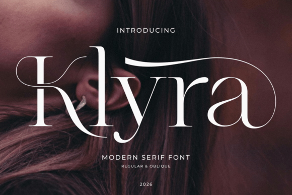 Klyra: A Display Font That Makes Your Brand Feel Instantly Refined