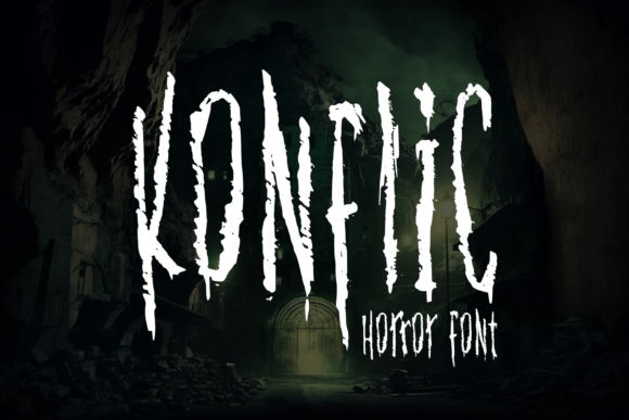 Konflic: A Display Font That Deepens Editorial Mood