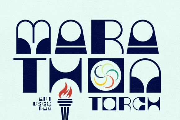 Marathon Torch: A Display Font That Anchors Your Message
