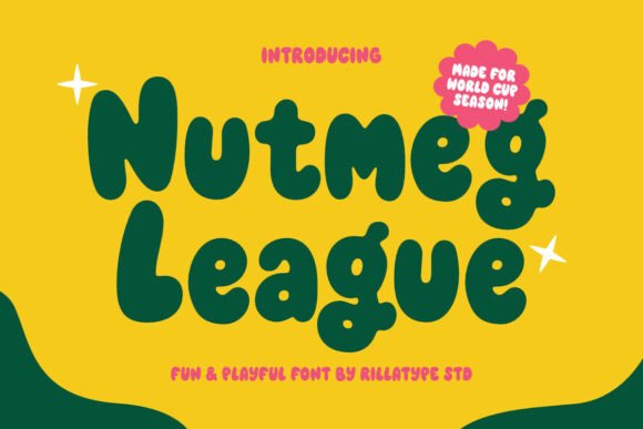 Nutmeg League: A Playful Display Font for Memorable Branding
