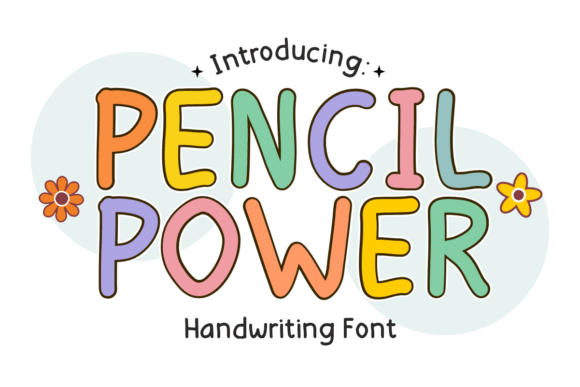 Pencil Power: A Whimsical Display Font for Digital Creativity