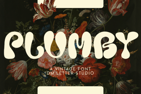 Plumby: A Vintage Display Font That Elevates Digital Branding