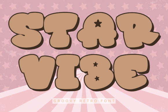Star Vibe: A Retro Display Font That Strengthens Your Brand