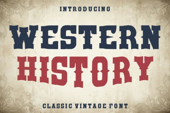 Western History: A Bold Display Font for Authentic Branding