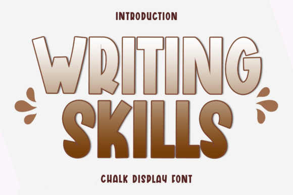 Writing Skills Font: Warm, Playful & Scroll-Stopping